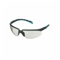 Ochelari de protecție 3M™ Solus™ 2000, cu tâmple gri/albastre-verzi, Scotchgard™ Anti-Fog / Acoperire anti-zgârieturi (K&N), lentile gri I/O, S2007SGAF-BGR-EU