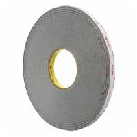 3M™ VHB™ højtydende dobbeltklæbende tape 4941P, grå, 6 mm x 33 m, 1,1 mm