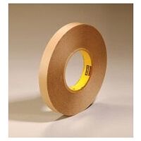 3M™ Dobbeltklæbende tape med polyesterryg (aftagelig) 9425, gennemsigtig, 19 mm x 66 m, 0,13 mm
