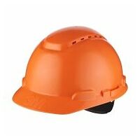Casque de protection 3M™, cliquet, orange ventilé, H-700N-OR