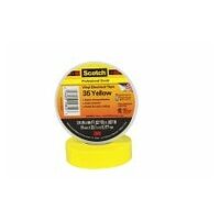 Ruban de codage couleur électrique vinyle Scotch® 35, jaune, 19 mm x 20 m