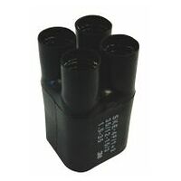 3M™ SKE 4F/1+2 toplotno krčljiva razcepna kapica, črna, 4x 4 - 35 mm², pakiranje v razsutem stanju.