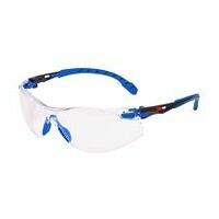 3M™ Solus™ sikkerhedsbriller, blå/sort stel, Scotchgard™ antidug-belægning, klare linser, S1101SGAF-EU