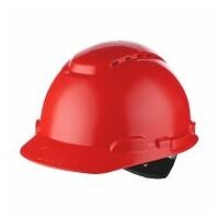3M™ Varnostna čelada serije H700, z zaskočnico, rdeča, H-700N-RD