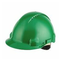 3M™ G3000 Safety Helmet, Uvicator, Pinlock, Ventilated, Leather Sweatband, Green, G3000DUV-GP