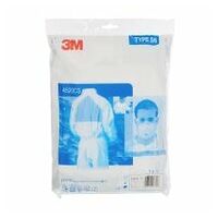 3M™ Protective Coverall 4520 CS Standard Collar Type 5/6 White M