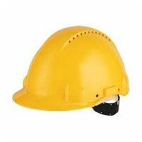 3M™ G3000 Safety Helmet, Uvicator, Pinlock, Ventilated, Leather Sweatband, Yellow, G3000DUV-GU