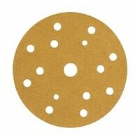 Disc abraziv 3M™ Hookit™ Gold 255P, 150 mm, 15-puncte, P80, 50443