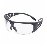 3M™ SecureFit™ Schutzbrille mit grauem Rahmen, Schaumrahmen, Scotchgard™ Anti-Fog-Beschichtung, klar, SF601SGAF/FI-EU