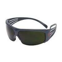 3M™ SecureFit™ Schutzbrille mit grauem Rahmen, Antikratz-Beschichtung, Schweißglas mit Schutzstufe 5.0, SF650AS-EU