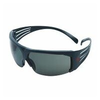 3M™ SecureFit™ 600 Gafas de seguridad, montura gris, antirrayaduras, lente gris polarizada, SF611AS-EU, 20/caja