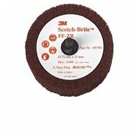 Scotch-Brite™ Roloc™ Flap Brush FF-ZR, rød, 50 mm x 25 mm, A VFN