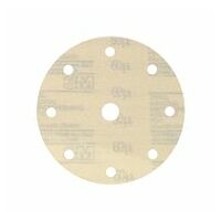 Disque abrasif 3M™ Hookit™ 266L, 150 mm, Grain 60 µ, Type 9 trous