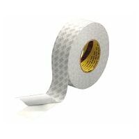 3M™ Double Coated Tape 9080HL, White, 1200 mm x 50 m, 0.16 mm