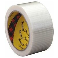Scotch® Cross Weave Filament Tape 8959, Clear, 38 mm x 50 m, 0.15 mm