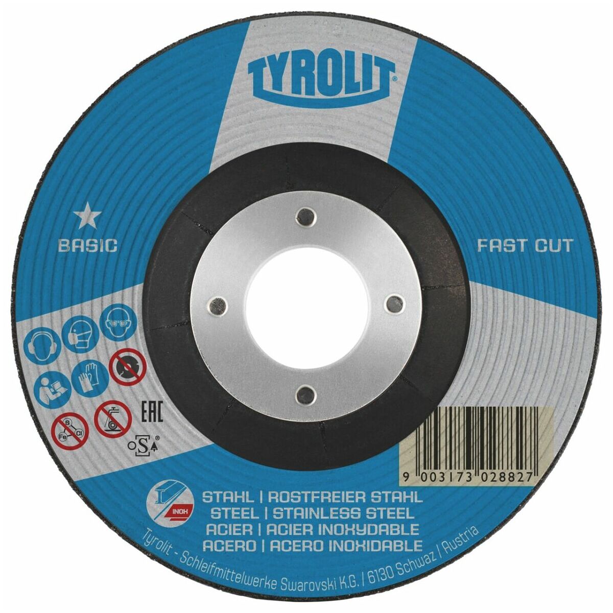 Simply buy TYROLIT rough grinding wheel FASTCUT 2IN1 125x6x22,23 mm ...