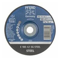 Disque d’ébarbage SG-STEEL, ⌀ disque × largeur de disque: 178X4mm