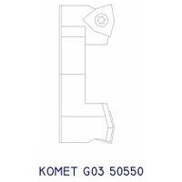 par de soportes de corte TK.STP.83-121.80°