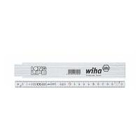Wiha Metro plegable Longlife® de 2 m métrico, de 10 eslabones (27058)