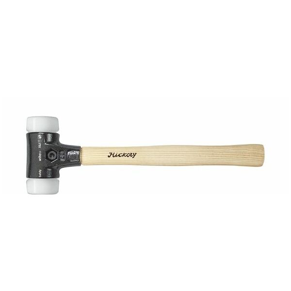 Wiha Kunststof hamer Safety middelzacht/zeer hard met hickorysteel, rond-slagkop (26647)