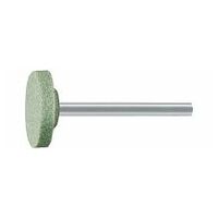 LUKAS SP cylindrical mounted point for stainless steel 13x3 mm shank 3 mm ceramic grain 80