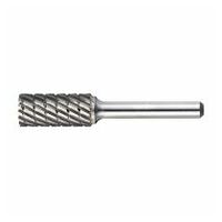 LUKAS fresa HFA forma cilindrica per acciaio inossidabile/acciaio 6x16 mm gambo 6 mm dent. Z42