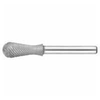 LUKAS HSS MFK buzogány alakú fúró rozsdamentes acélhoz/acélhoz 6x20 mm szár 6 mm / vágás 3