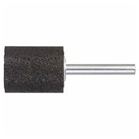 LUKAS Muela abrasiva ZY forma cilíndrica para aceros para herramientas 32x20 mm vástago 6 mm Grano 24
