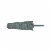 LUKAS Muela abrasiva A3 forma redonda de rodillo para fundición 25x70 mm vástago 6 mm