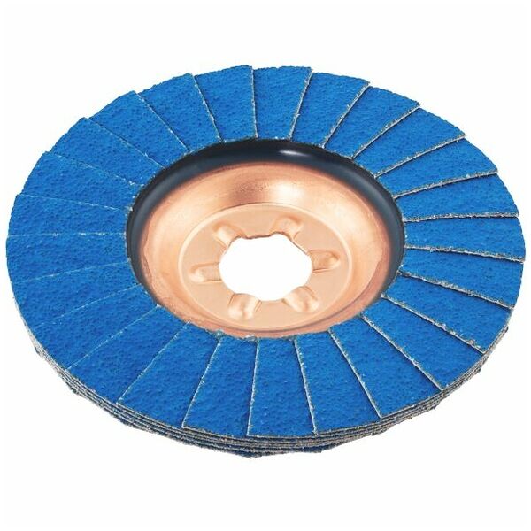 Flap disc SLTT (ZA-power) sheet steel pad, flat-dished for steel and stainless steel Ø 115 mm 40
