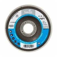 LUKAS P6PT disc de lustruit Ø 115 mm mediu pentru polizor unghiular cu granulație compactă plată