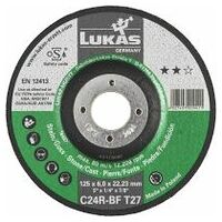 LUKAS T42 disc de tăiere pentru piatră 230x3 mm centru adâncit / pentru polizor unghiular / C24R-BF