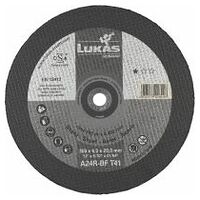 Disc de tăiere LUKAS T41 pentru oțel 300x4 mm drept / pentru mașină de debitat cu benzină / A24R-BF