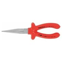 Snipe nose pliers, straight dip insulated to VDE 200 mm
