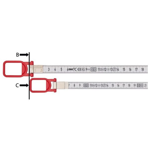 Steel tape clearance parts