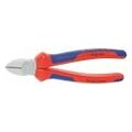 Diagonal side cutter chrome-plated, with grips  180 mm