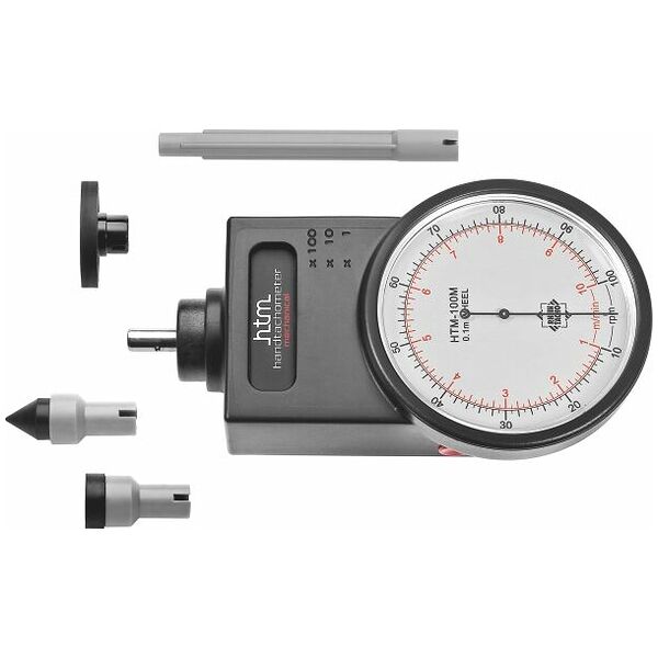 Analogue hand-held tachometer  HTM100M