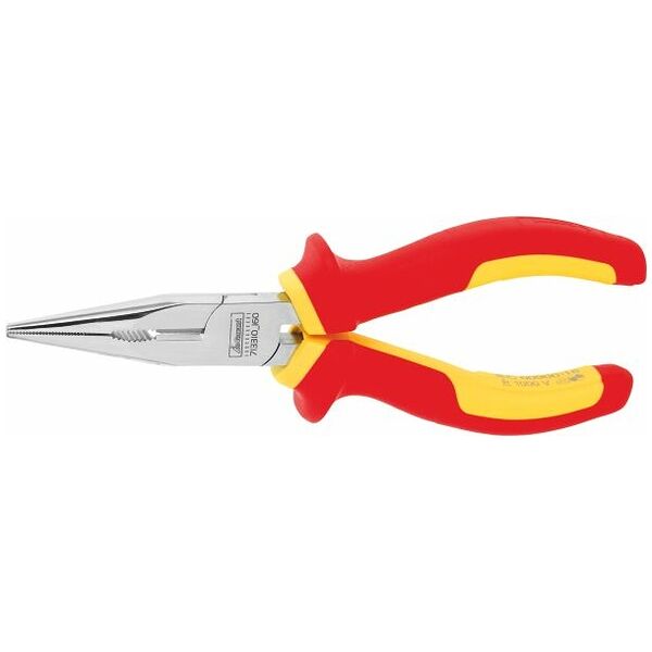 Snipe nose pliers straight insulated to VDE 160 mm GARANT