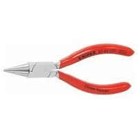 Precision pliers chrome-plated round nosed 125 mm