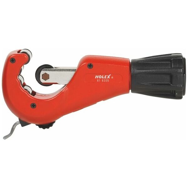 Small pipe cutter with 4 guide rollers