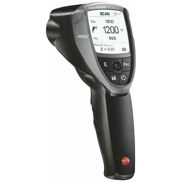 Infrared temperature and moisture measuring device  835T2
