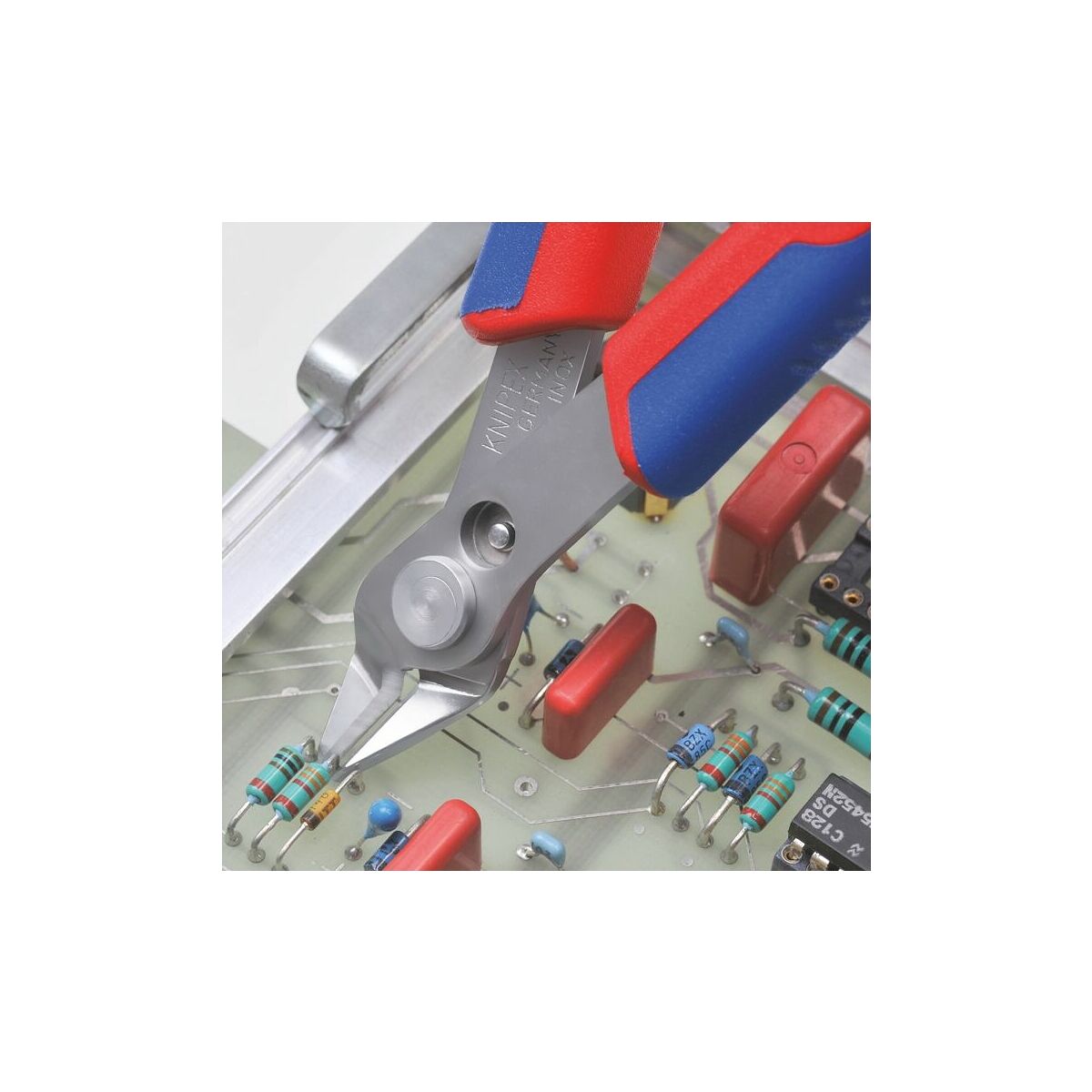 Šoninio kirpimo žnyplės elektronikai Super Knips®  125 mm