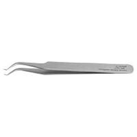 Tweezers shouldered / sickle shaped pointed, short angled, 120 mm, Form 7b  AM