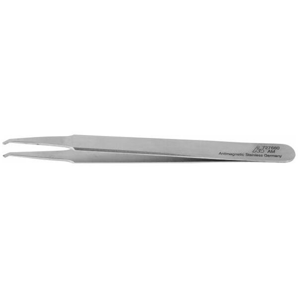 Tweezers, short angled gripping surface, 120 mm AM