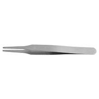 Pincett, förskjutna, trubbiga 2,5 mm breda spetsar, 120 mm, form 2a