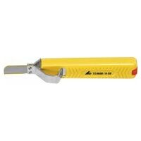 Cable stripping knife with straight blade  8-28 mm