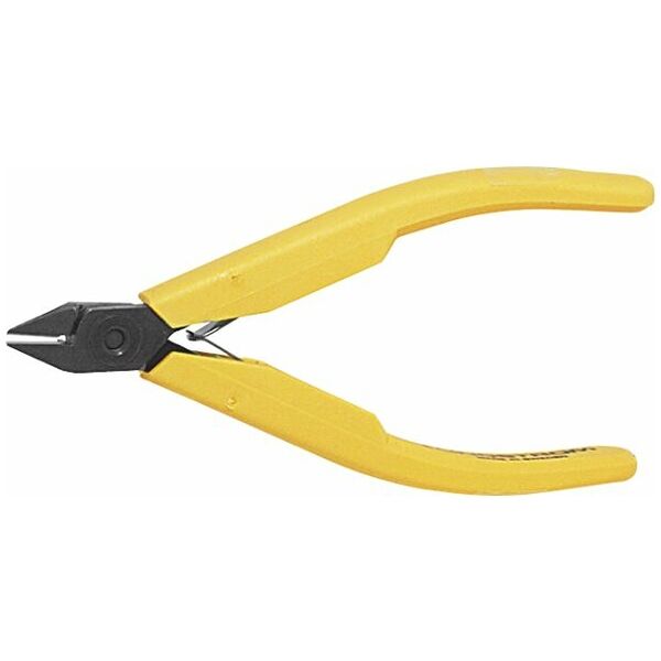 Electronics side cutter pointed head, hollowed jaws FW 110 mm