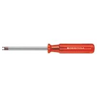 Screwdriver for slotted nuts