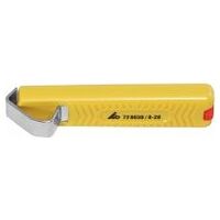 Cable stripping knife  8-28 mm