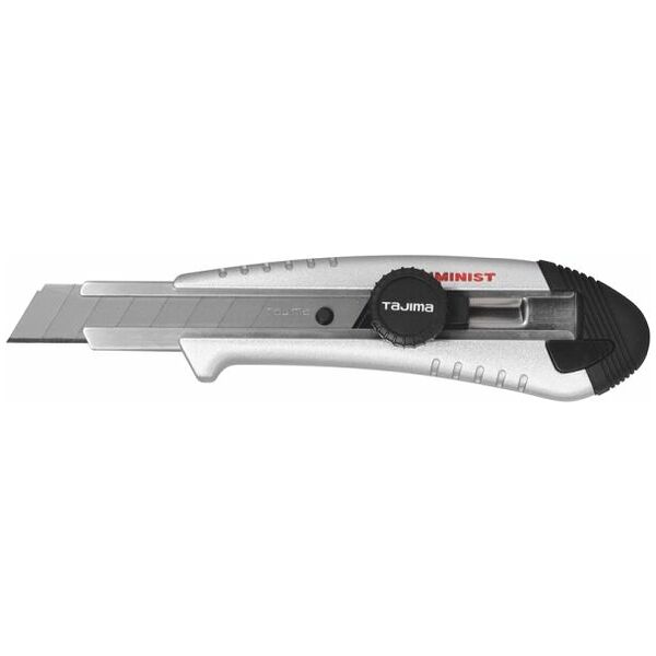 General-purpose knife with clamping screw and 3 blades, 18 mm